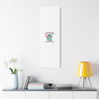 Please Be Nice Or We Meet Professionally Funny Quote Canvas