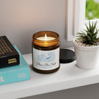 Personalized Peace Be Still Christian Candle Custom Name Faith Gift
