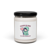 Please Be Nice Kawaii Threat Soy Candle | Soft Threat cute menacing