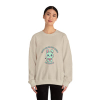 Cute Menacing Bunny Sweatshirt | kawaii threat, soft grunge