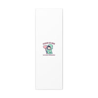 Please Be Nice Kawaii Threat Canvas | pastel cute menacing art