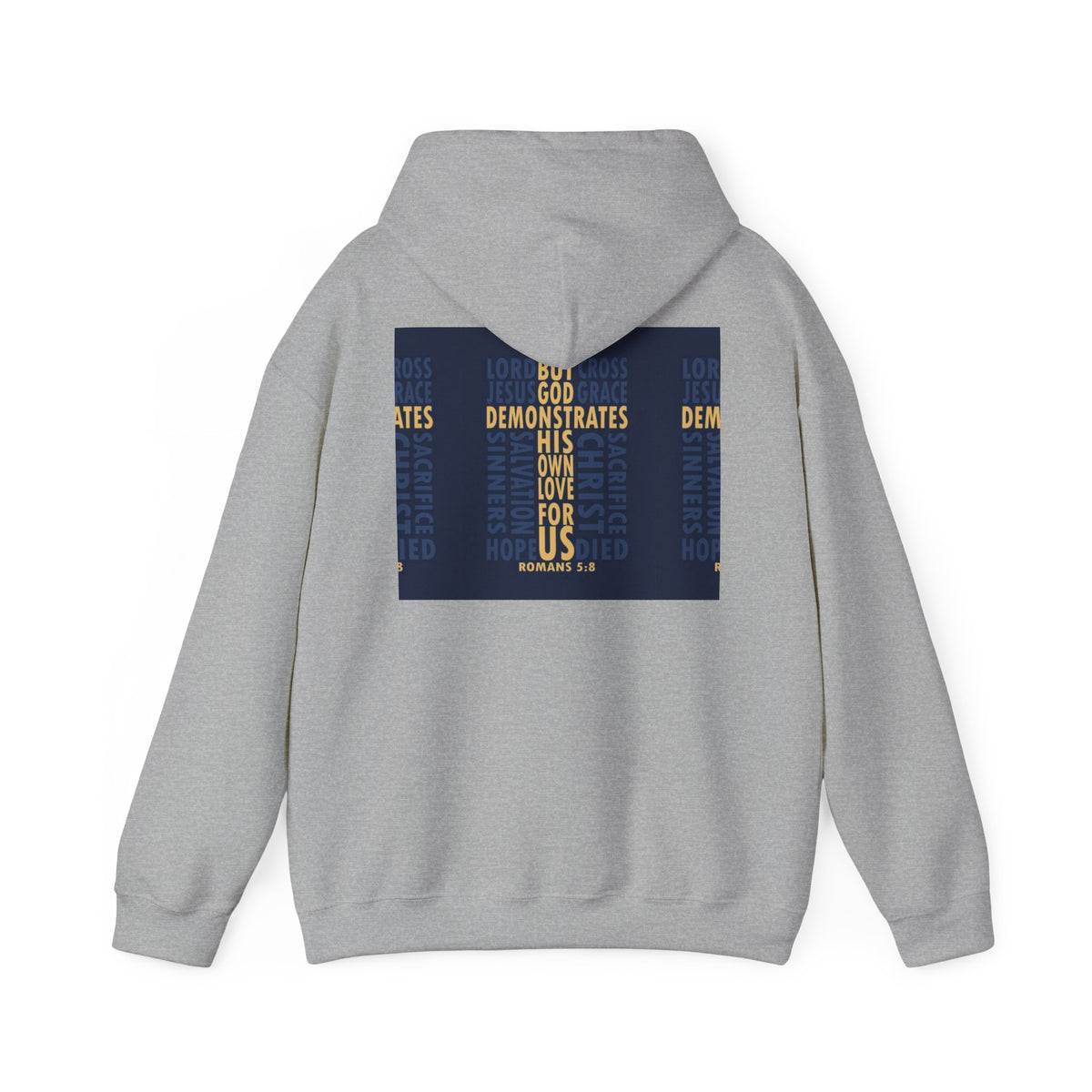 Jesus Is Love Christian Typography Front Back Christian Hoodie