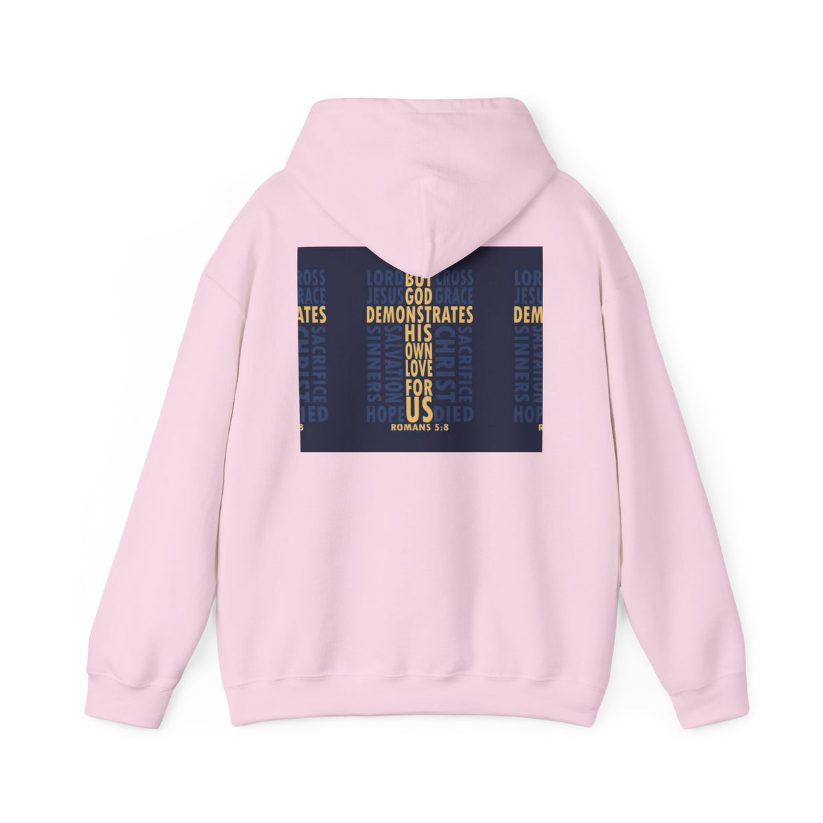 Jesus Is Love Christian Typography Front Back Christian Hoodie