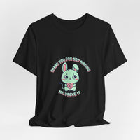 Cute Menacing Bunny Tee | kawaii threat, soft grunge cute