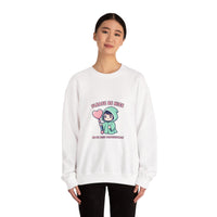 Please Be Nice kawaii threat Sweatshirt | Soft Threat pastel cute menacing