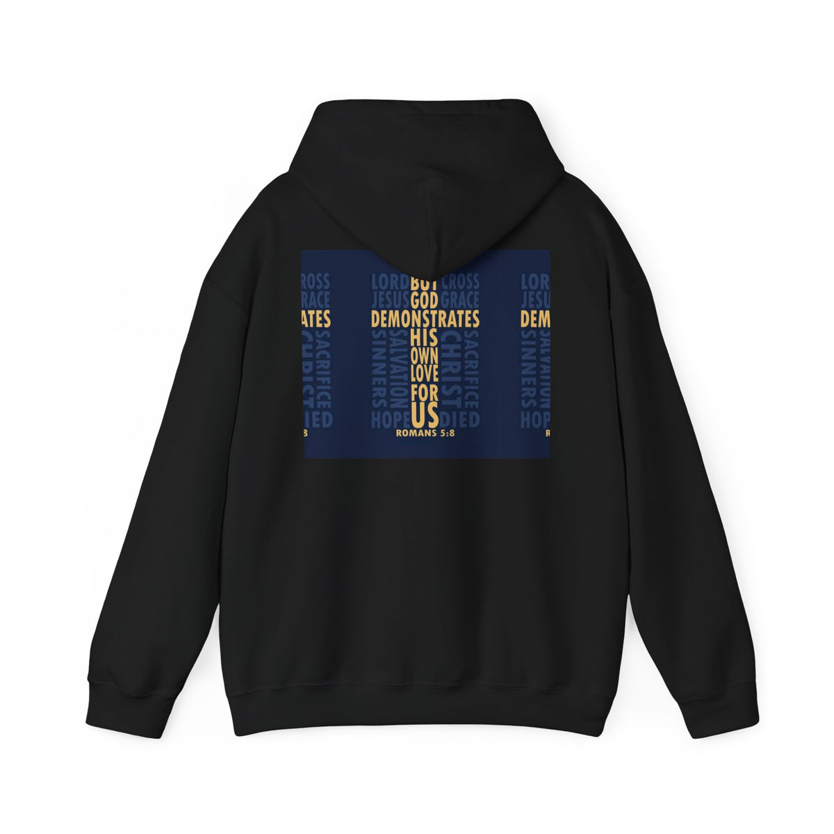 Jesus Is Love Christian Typography Front Back Christian Hoodie