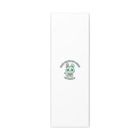 Cute Menacing Bunny Canvas | Soft Threat kawaii, pastel sarcastic art