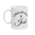 Christening Keepsake Personalized Child Of God Baptism Mug