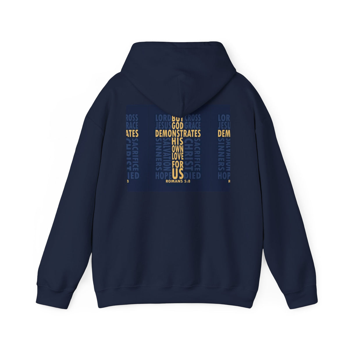 Jesus Is Love Christian Typography Front Back Christian Hoodie