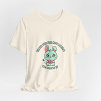 Cute Menacing Bunny Tee | kawaii threat, soft grunge cute
