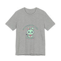 Cute Menacing Bunny Tee | kawaii threat, soft grunge cute