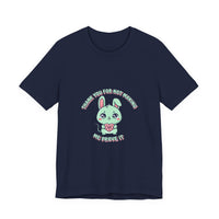Cute Menacing Bunny Tee | kawaii threat, soft grunge cute