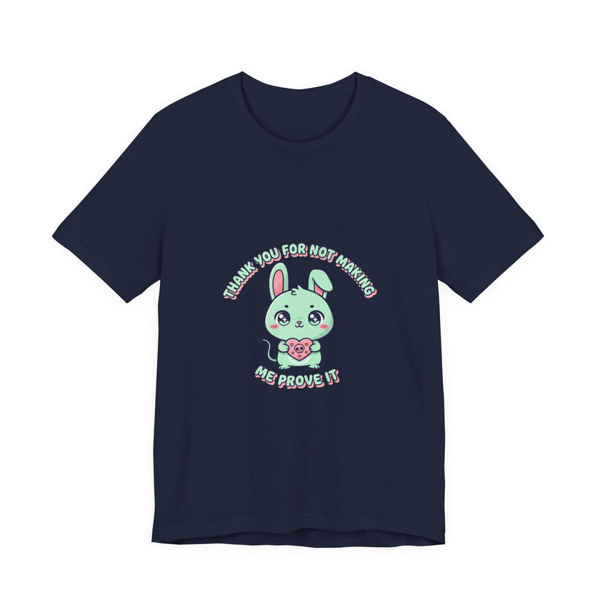 Cute Menacing Bunny Tee | kawaii threat, soft grunge cute