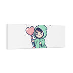 Please Be Nice Or We Meet Professionally Funny Quote Canvas