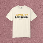 Humility And Wisdom Esther 2:15 Christian Faith Quote Unisex T-shirt