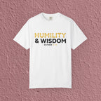 Humility And Wisdom Esther 2:15 Christian Faith Quote Unisex T-shirt