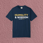 Humility And Wisdom Esther 2:15 Christian Faith Quote Unisex T-shirt