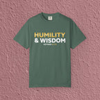 Humility And Wisdom Esther 2:15 Christian Faith Quote Unisex T-shirt