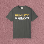 Humility And Wisdom Esther 2:15 Christian Faith Quote Unisex T-shirt