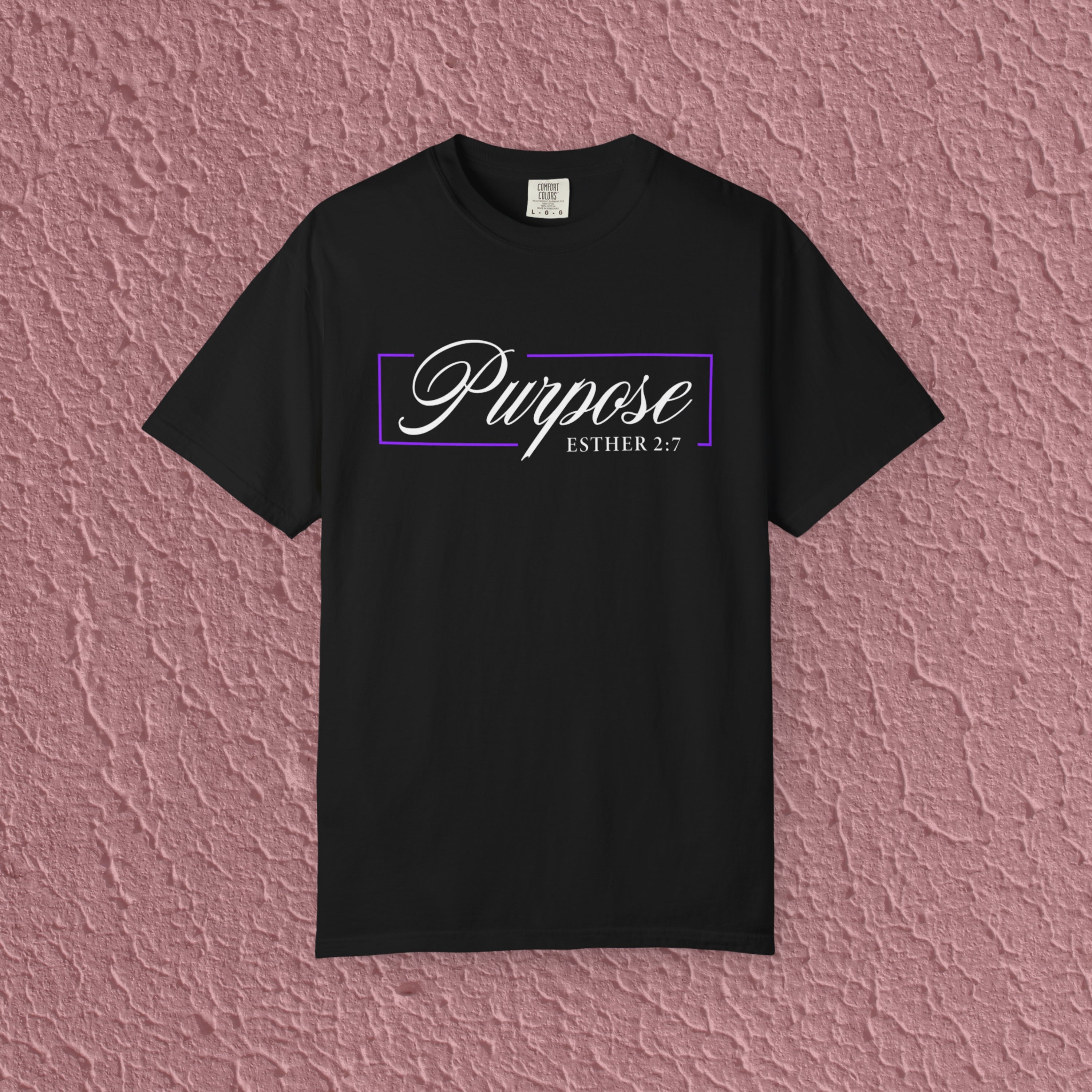 Purpose Esther 2:7 Christian Faith Quote Unisex T-shirt