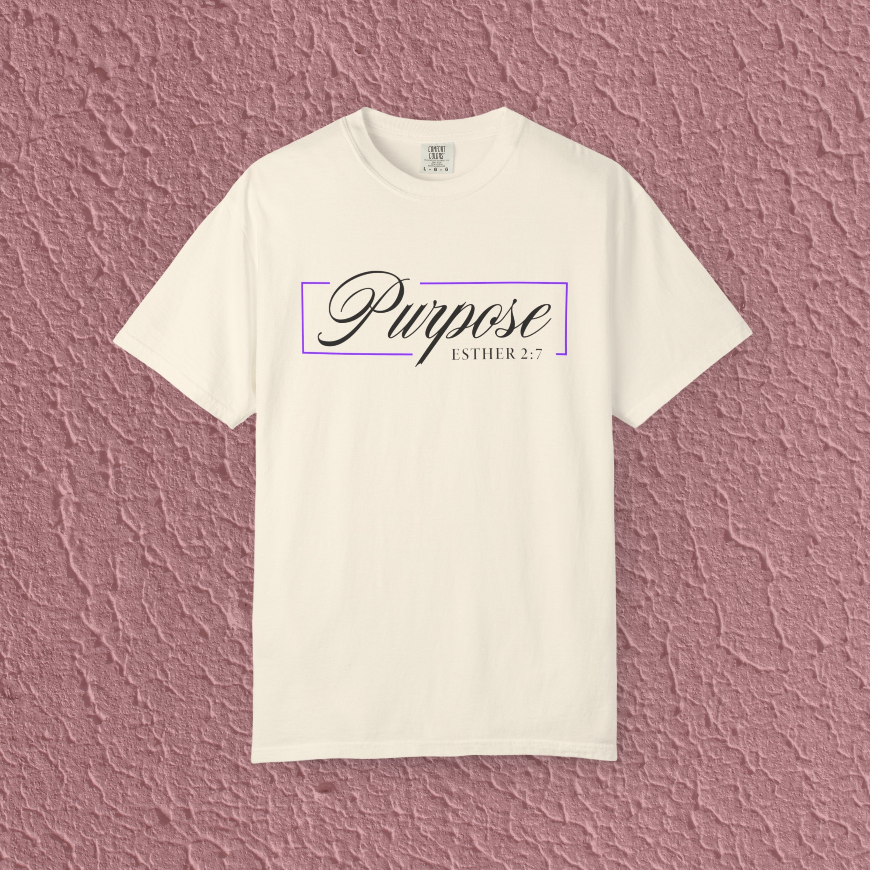 Purpose Esther 2:7 Christian Faith Quote Unisex T-shirt