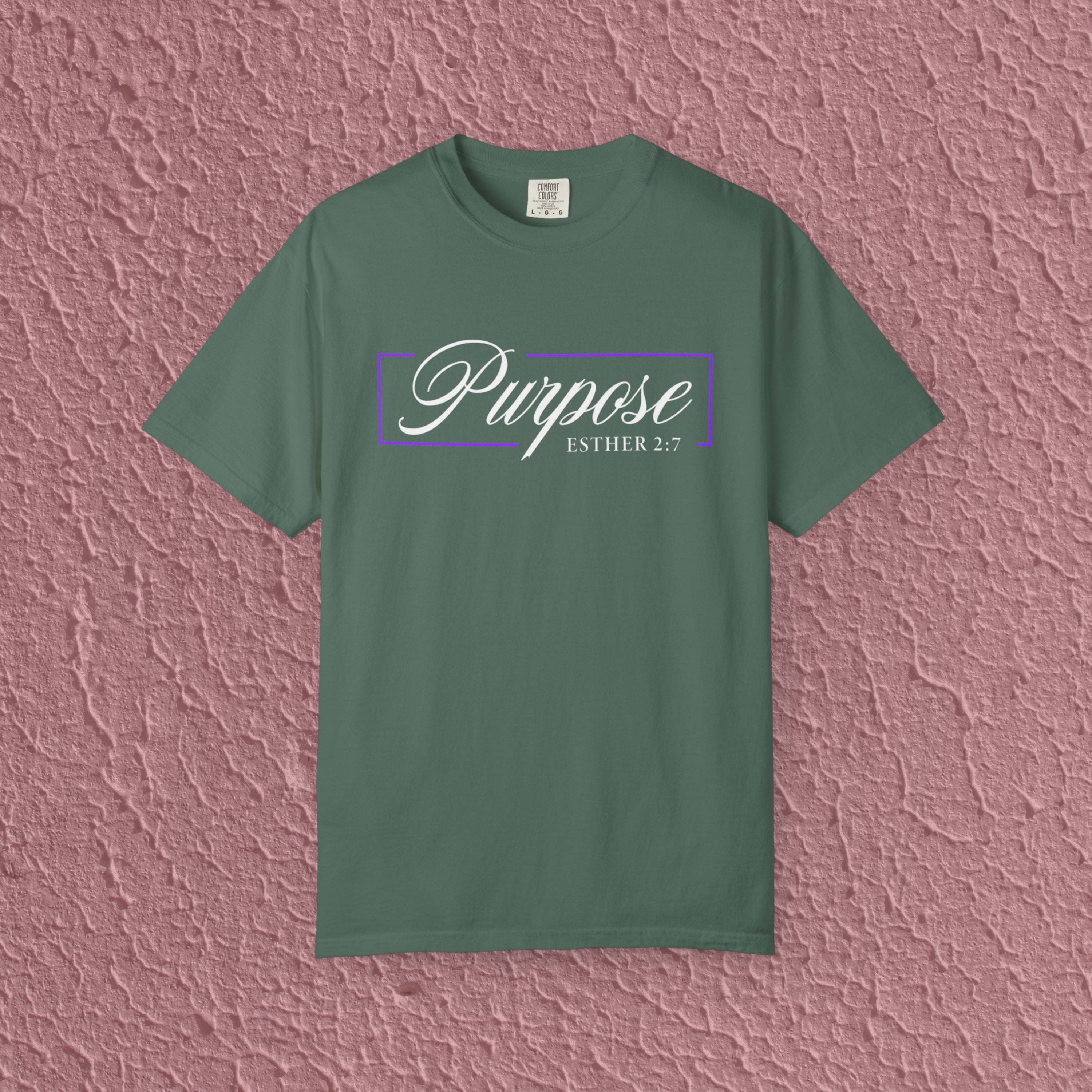 Purpose Esther 2:7 Christian Faith Quote Unisex T-shirt