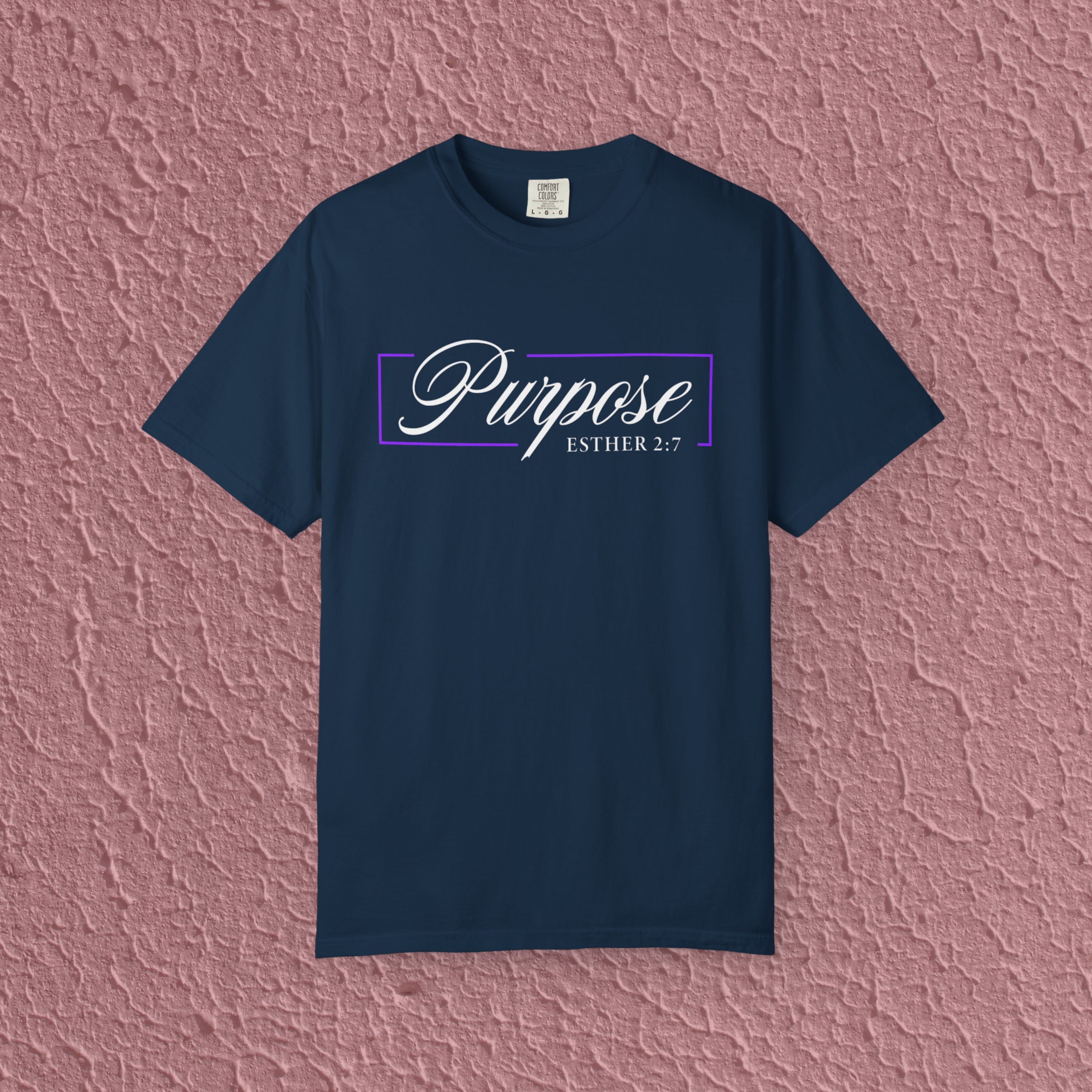 Purpose Esther 2:7 Christian Faith Quote Unisex T-shirt