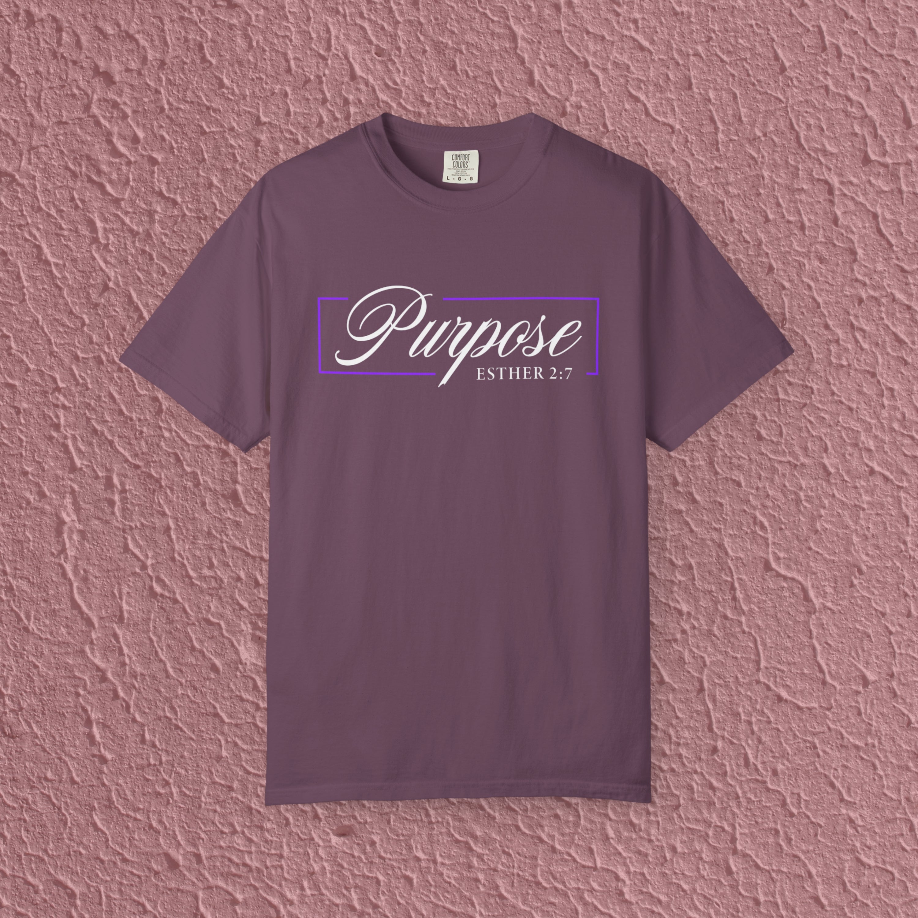 Purpose Esther 2:7 Christian Faith Quote Unisex T-shirt