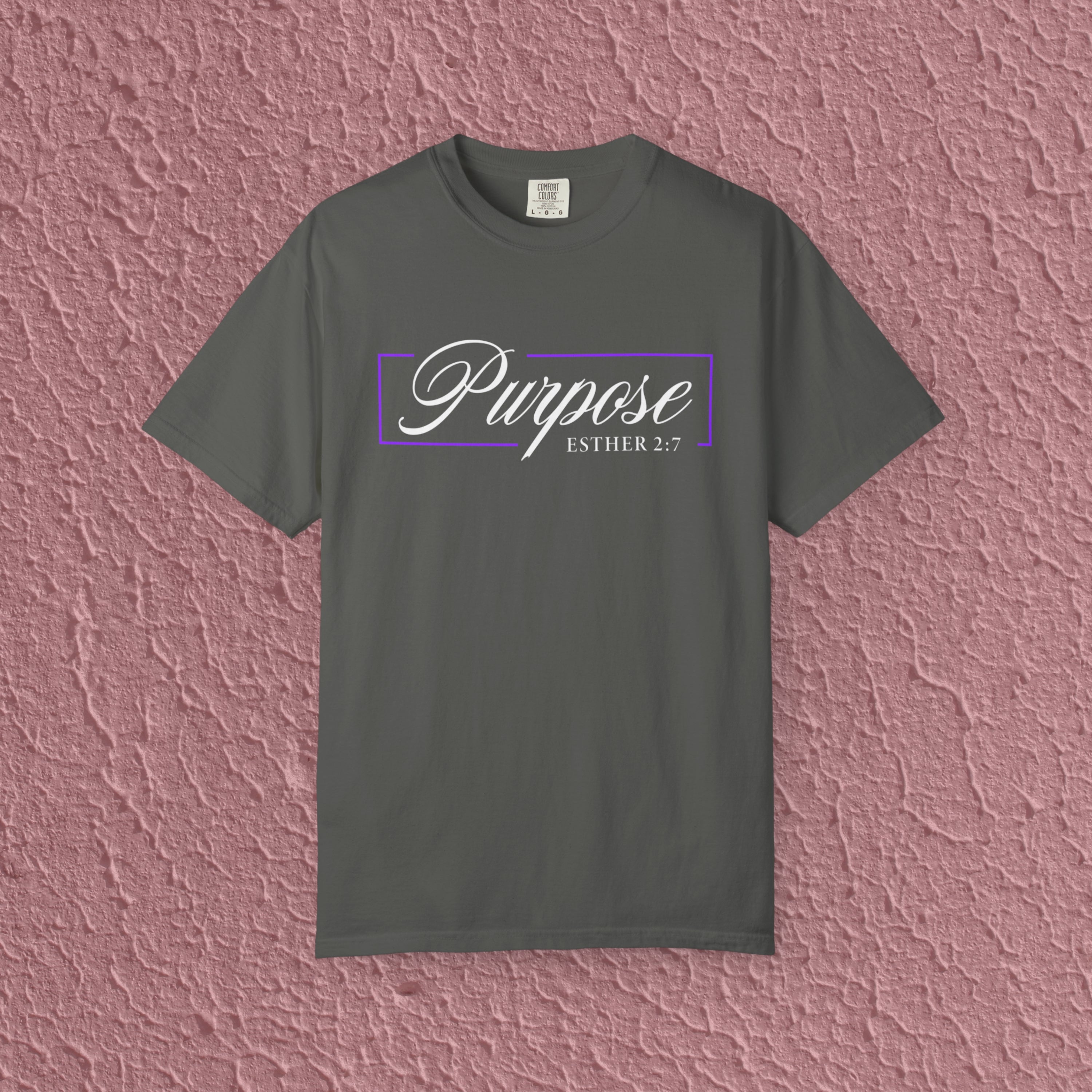 Purpose Esther 2:7 Christian Faith Quote Unisex T-shirt