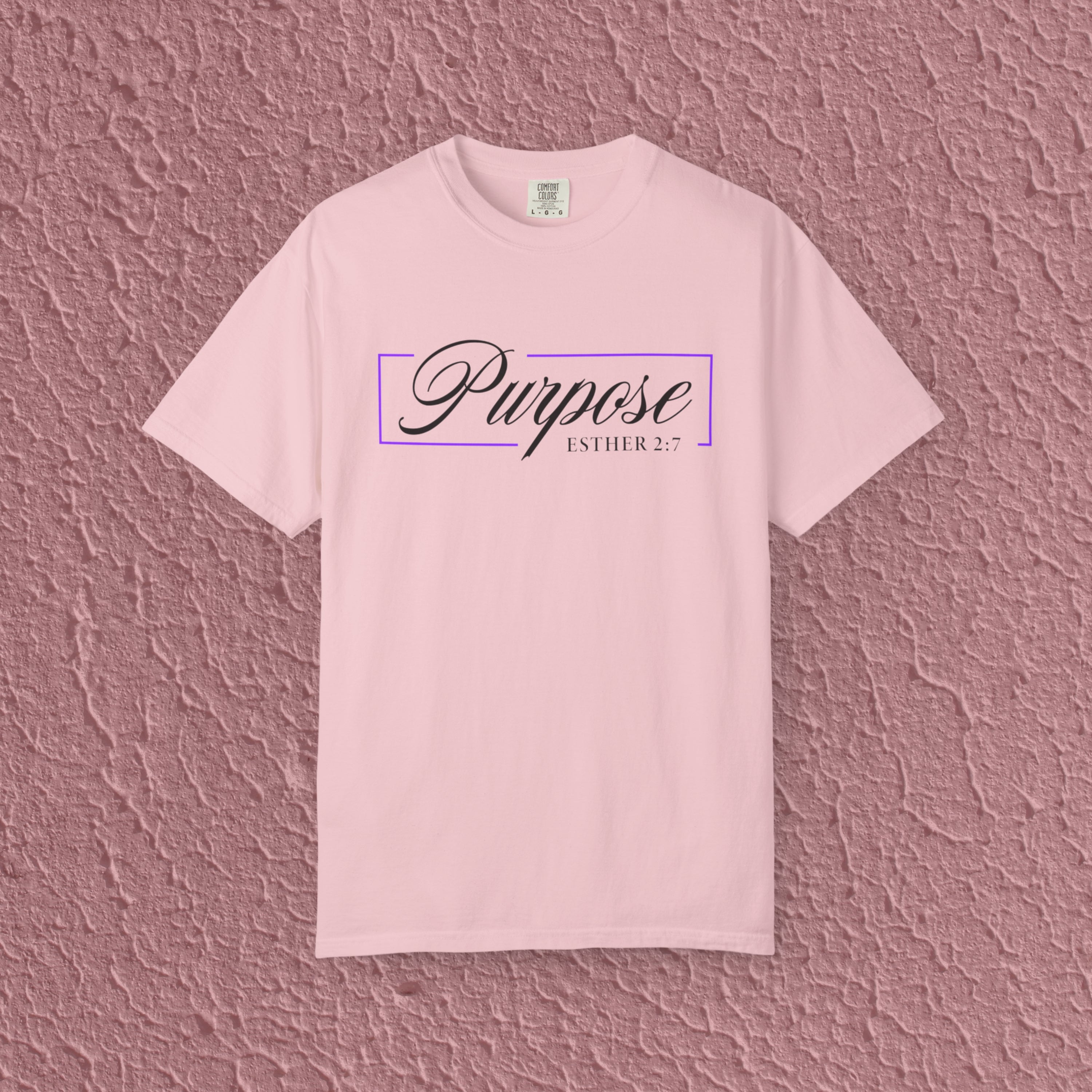 Purpose Esther 2:7 Christian Faith Quote Unisex T-shirt