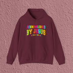 Acknowledged By Jesus Revelation 3:5 Christian Quote Hoodie