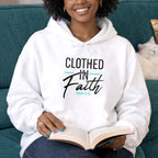 Clothed In Faith Isaiah 61:10 Christian Bible Verse Hoodie
