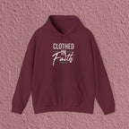 Clothed In Faith Isaiah 61:10 Christian Bible Verse Hoodie