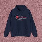 See How The Flowers Of The Field Grow Matthew 6:28-30 Christian Hoodie