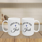 Christening Keepsake Personalized Child Of God Baptism Mug