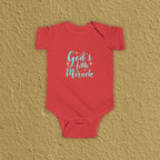 God’s Little Miracle Baptism Gift Christian Baby Onesie
