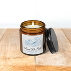 Personalized Peace Be Still Christian Candle Custom Name Faith Gift