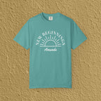 Personalized New Beginnings Custom Name Gift for New Believers Christian Unisex T-shirt