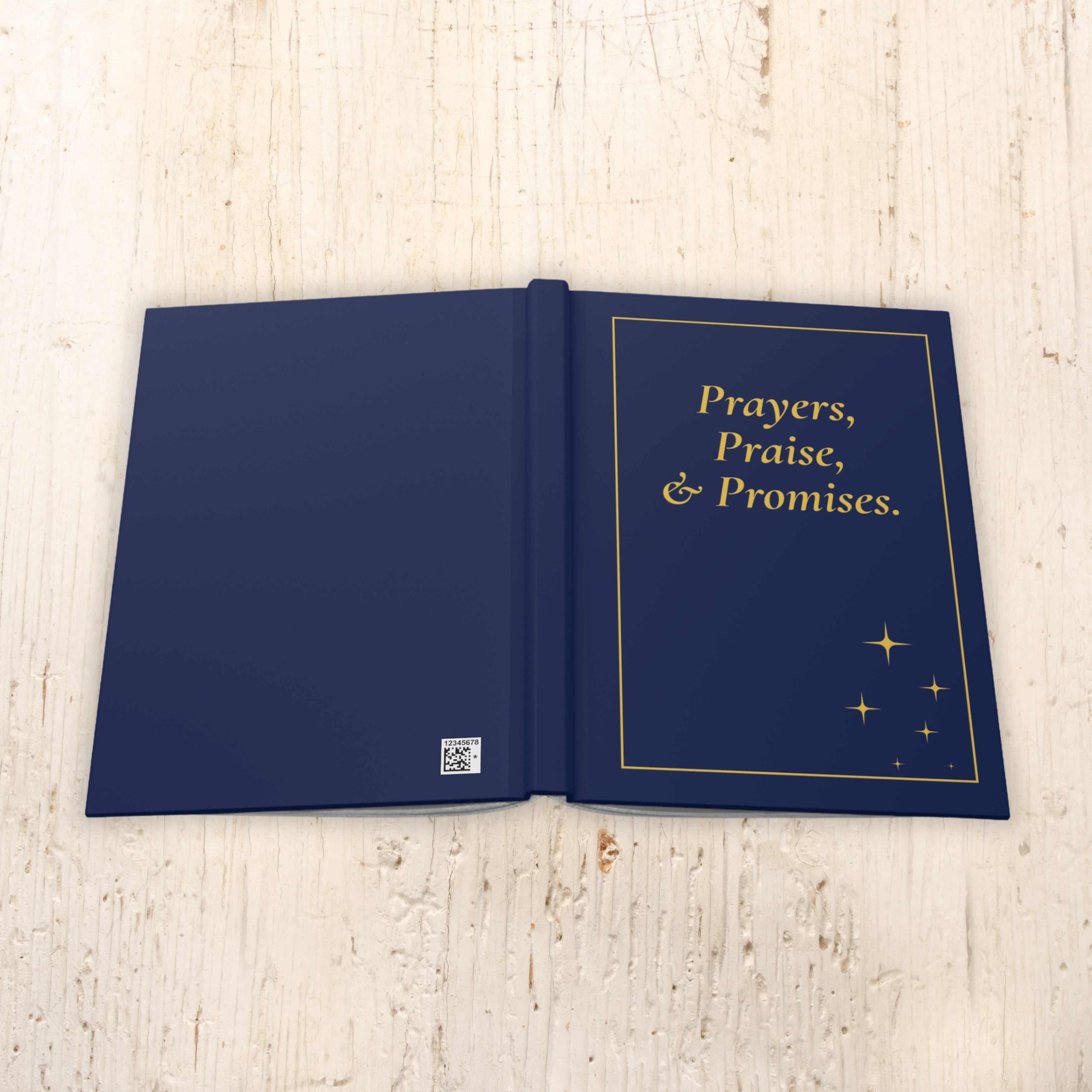 Prayers Praise & Promises Faith Christian Hardcover Journal