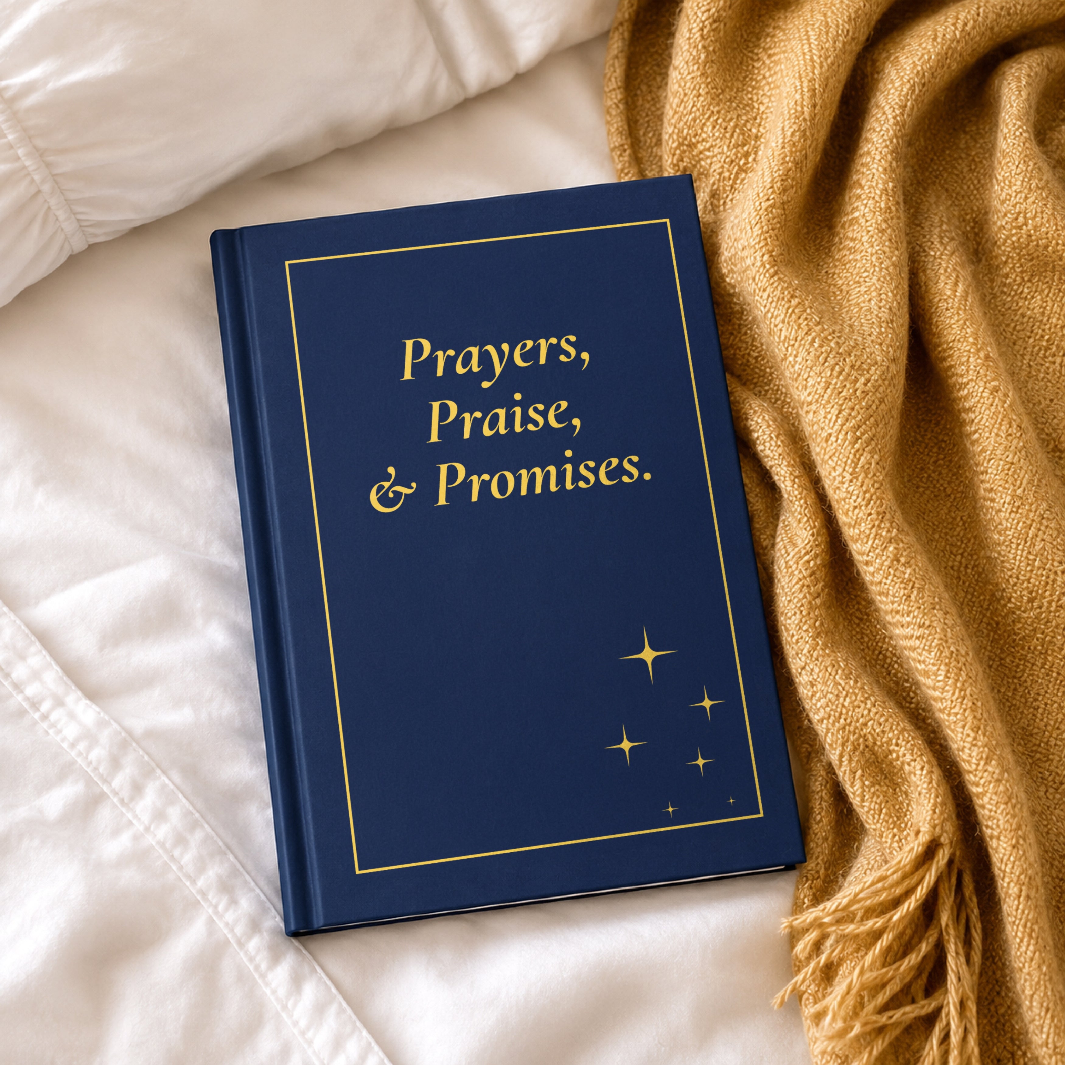 Prayers Praise & Promises Faith Christian Hardcover Journal