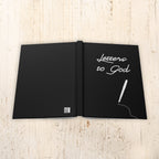 Letters To God Faith Encouragement Gift Christian Hardcover Journal