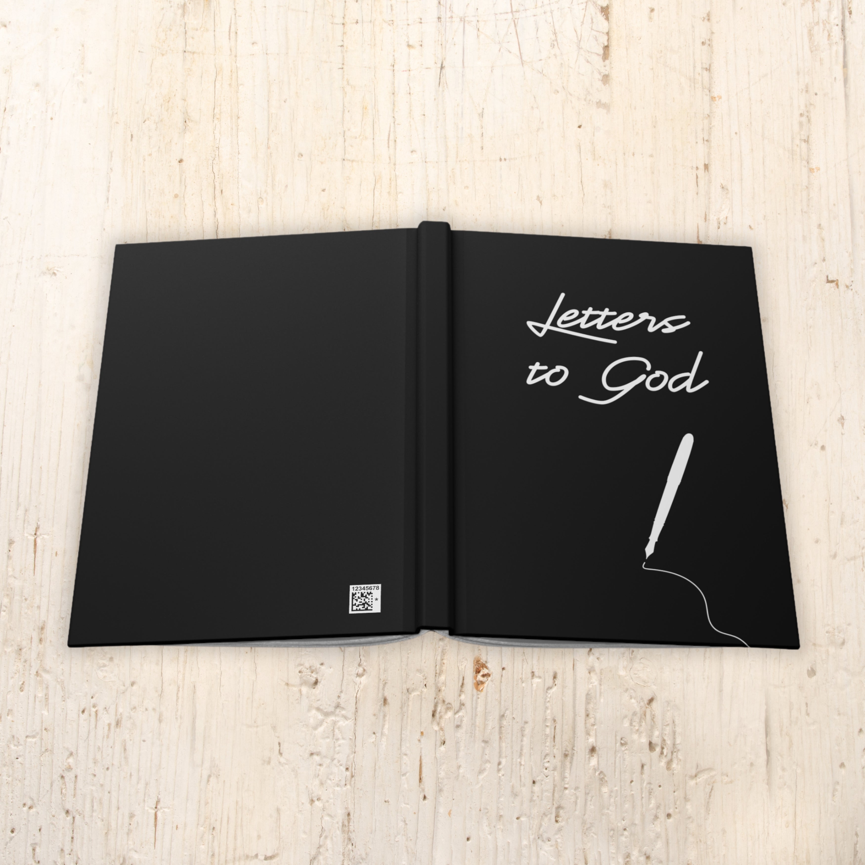 Letters To God Faith Encouragement Gift Christian Hardcover Journal