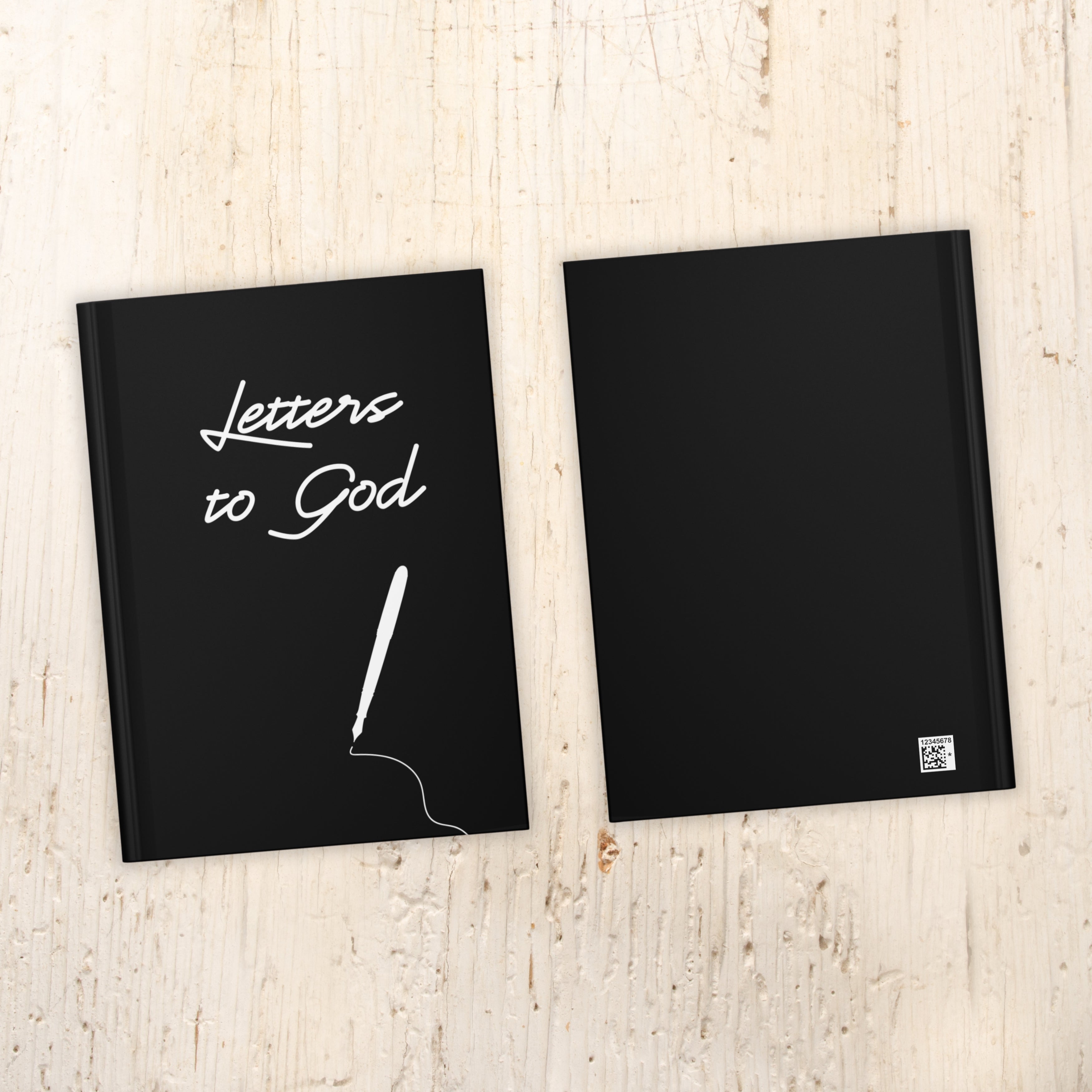 Letters To God Faith Encouragement Gift Christian Hardcover Journal