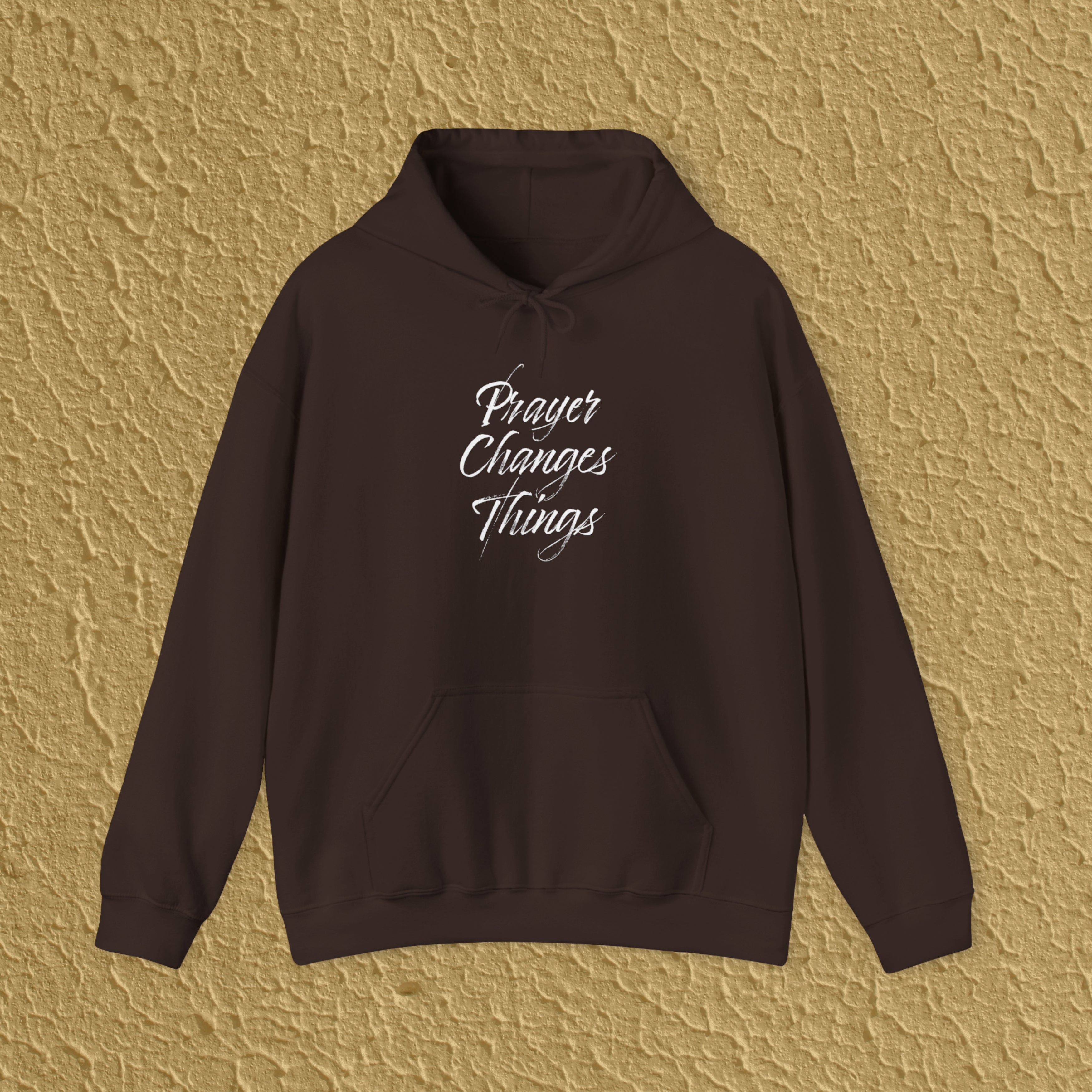 Prayer Changes Things Faith & Encouragement Gift Christian Hoodie