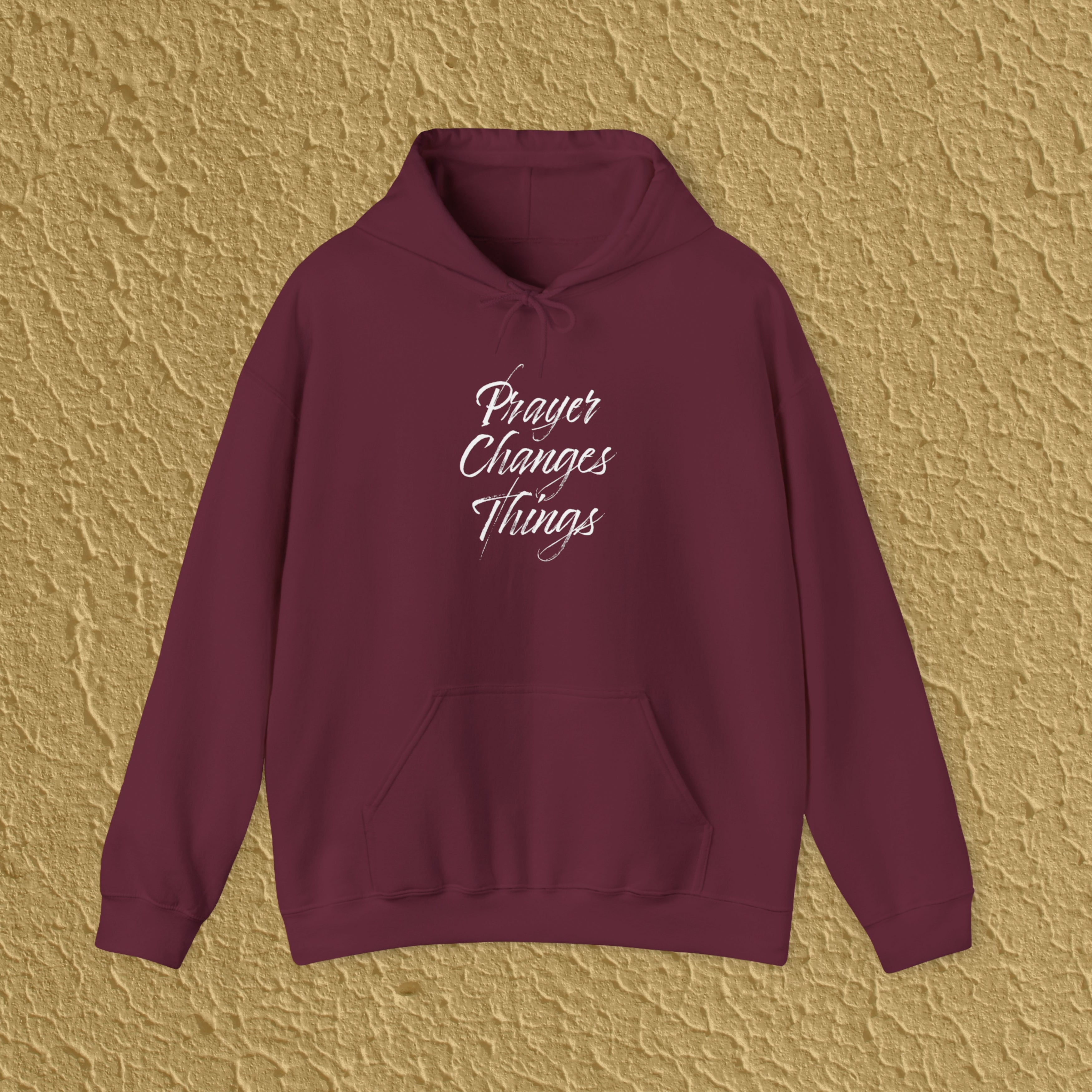 Prayer Changes Things Faith & Encouragement Gift Christian Hoodie
