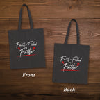 Faith Filled Father Tote Bag Christian Dad Gift