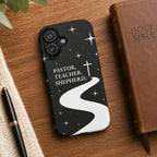 Pastor Teacher Shepherd iPhone Case Faith Phone Case Religious Gift for Pastor