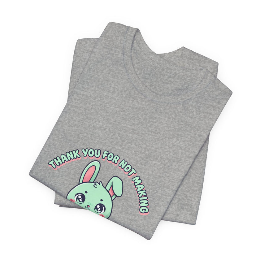 Cute Menacing Bunny Tee | kawaii threat, soft grunge cute
