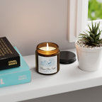 Personalized Peace Be Still Christian Candle Custom Name Faith Gift