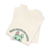 Cute Menacing Bunny Tee | kawaii threat, soft grunge cute